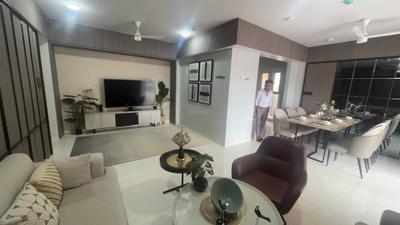 Living Room Image of 2100 Sq.ft 4 BHK Apartment / Flat for sale in Sukhwani Kingsley, Thergaon Pune for Rs. 23000000
