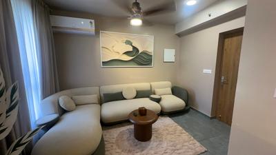 Living Room Image of 850 Sq.ft 2 BHK Apartment / Flat for rent in Eroor Kochi for Rs. 50000