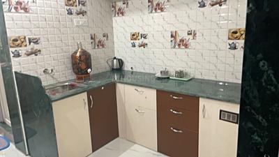 Kitchen Image of 550 Sq.ft 1 BHK Builder Floor for rent in Hansol Ahmedabad for Rs. 14500