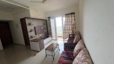 Living Room Image of 600 Sq.ft 2 BHK Apartment / Flat for rent in Kolte Patil Life Republic Sector R16 16th Avenue Arezo M Building, Marunji Pune for Rs. 25000