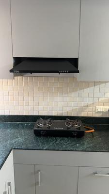 Kitchen Image of 709 Sq.ft 1 BHK Apartment / Flat for sale in Breez Global Heights, Sector 33 Sohna for Rs. 3800000