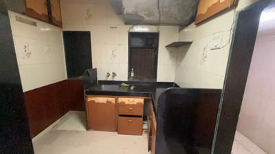 Kitchen Image of 350 Sq.ft 1 RK Apartment / Flat for rent in Kalwa Thane for Rs. 12000