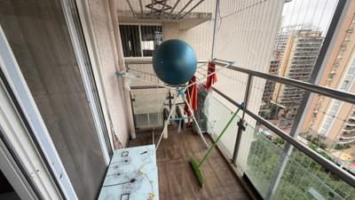 Balcony Image of 1750 Sq.ft 3 BHK Apartment / Flat for sale in BKS Galaxy Green Woods, Kharghar Navi Mumbai for Rs. 25500000