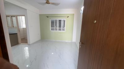 Living Room Image of 706 Sq.ft 1 BHK Apartment / Flat for rent in Whitefield Bengaluru for Rs. 23000
