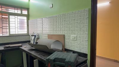 Kitchen Image of 1100 Sq.ft 3 BHK Apartment / Flat for rent in Swagat Skyline, Rajarhat Kolkata for Rs. 17000