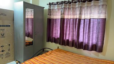 Bedroom Image of 650 Sq.ft 1 BHK Apartment / Flat for rent in Kumar Paradise, Magarpatta City Pune for Rs. 28000
