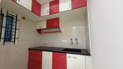 Kitchen Image of 650 Sq.ft 1 BHK Independent House for rent in HBR Layout Bengaluru for Rs. 18000