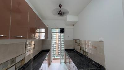 Kitchen Image of 983 Sq.ft 2 BHK Apartment / Flat for rent in Marathon Nexzone Antilia 1, Panvel Navi Mumbai for Rs. 20000