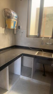Kitchen Image of 400 Sq.ft 1 RK Builder Floor for rent in Durgapura Jaipur for Rs. 11000