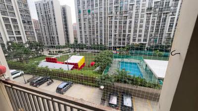Balcony Image of 1500 Sq.ft 3 BHK Apartment / Flat for sale in Orchid Paradise, South Bopal Ahmedabad for Rs. 7700000