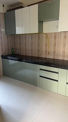 Kitchen Image of 1100 Sq.ft 3 BHK Apartment / Flat for rent in Sheth Zuri, Thane West Thane for Rs. 57000
