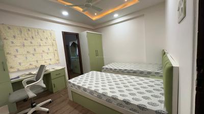 Bedroom Image of 1550 Sq.ft 3 BHK Apartment / Flat for rent in Shikhar Balaji Heights, Mahalakshmi Nagar Indore for Rs. 45000