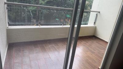 Balcony Image of 1200 Sq.ft 2 BHK Apartment / Flat for rent in Vishrantwadi Pune for Rs. 38500