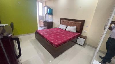 Bedroom Image of 500 Sq.ft 1 RK Builder Floor for rent in Sector 46 Gurgaon for Rs. 25000