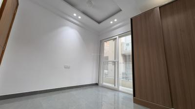 Bedroom Image of 1150 Sq.ft 3 BHK Builder Floor for rent in Chhattarpur New Delhi for Rs. 40000