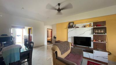 Living Room Image of 1200 Sq.ft 2 BHK Apartment / Flat for rent in R.K. Hegde Nagar Bengaluru for Rs. 28000