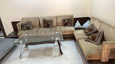 Living Room Image of 1800 Sq.ft 3 BHK Apartment / Flat for rent in Vijay Nagar Indore for Rs. 35000