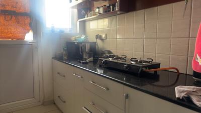 Kitchen Image of 1050 Sq.ft 2 BHK Apartment / Flat for rent in Sampigehalli Bengaluru for Rs. 31000