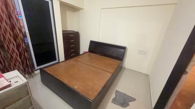 Bedroom Image of 700 Sq.ft 1 BHK Apartment / Flat for rent in Cosmos Classique, Thane West Thane for Rs. 25000