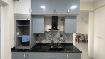 Kitchen Image of 2600 Sq.ft 4 BHK Apartment / Flat for rent in Aparna Elina, Mahalakshmi Layout Bengaluru for Rs. 120000