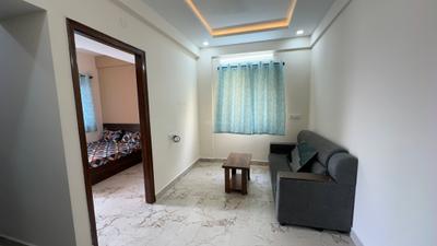 Living Room Image of 500 Sq.ft 1 BHK Apartment / Flat for rent in S.G. Palya Bengaluru for Rs. 26999