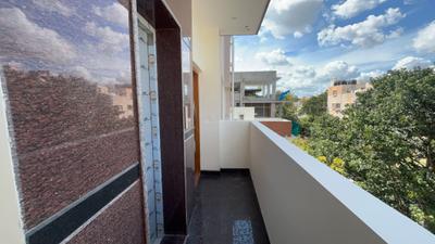 Balcony Image of 1200 Sq.ft 2 BHK Builder Floor for rent in HSR Layout Bengaluru for Rs. 65000
