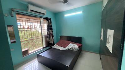 Bedroom Image of 950 Sq.ft 2 BHK Apartment / Flat for rent in Kalwa Thane for Rs. 30000