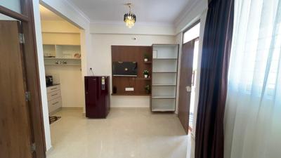 Living Room Image of 750 Sq.ft 1 BHK Apartment / Flat for rent in BTM Layout Bengaluru for Rs. 28499