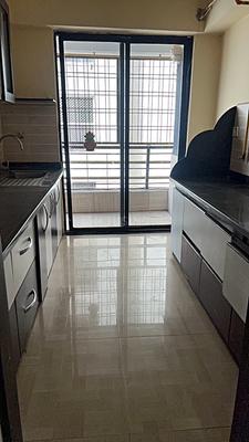 Kitchen Image of 1300 Sq.ft 2 BHK Apartment / Flat for rent in BCM Paradise, Nipania Indore for Rs. 32000