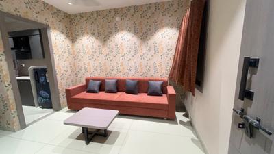 Living Room Image of 1500 Sq.ft 1 BHK Builder Floor for rent in Mahalakshmi Nagar Indore for Rs. 19500