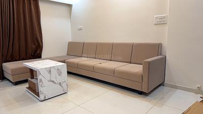 Living Room Image of 1550 Sq.ft 3 BHK Apartment / Flat for rent in Adani Amogha, Shantigram Ahmedabad for Rs. 50000