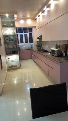 Kitchen Image of 2385 Sq.ft 4 BHK Apartment / Flat for sale in Bulland Group Heights, Crossings Republik Ghaziabad for Rs. 17000000