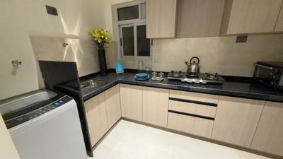 Kitchen Image of 750 Sq.ft 2 BHK Apartment / Flat for sale in Siddha Sky, Sion Mumbai for Rs. 17500000