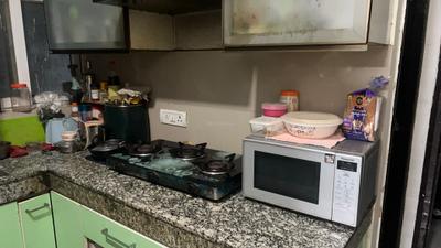 Kitchen Image of 600 Sq.ft 2 BHK Apartment / Flat for sale in GLS Arawali Homes, Sector 4 Sohna for Rs. 5000000