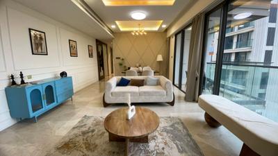 Living Room Image of 1650 Sq.ft 3 BHK Apartment / Flat for sale in Rustomjee Seasons, Bandra East Mumbai for Rs. 110000000