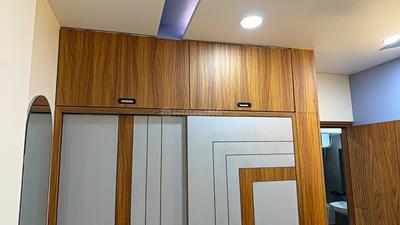 Bedroom Image of 1500 Sq.ft 3 BHK Apartment / Flat for rent in Adani Amogha, Shantigram Ahmedabad for Rs. 55000
