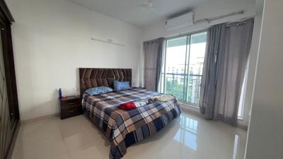 Bedroom Image of 1200 Sq.ft 2 BHK Apartment / Flat for sale in L And T Seawoods Residences Phase I, Seawoods Navi Mumbai for Rs. 27500000