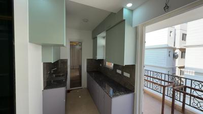 Kitchen Image of 1022 Sq.ft 2 BHK Builder Floor for rent in Signature Global Park 4 And 5, Sector 36 Sohna for Rs. 24000