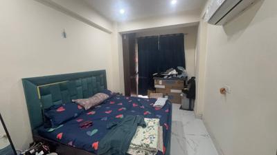 Bedroom Image of 700 Sq.ft 1 BHK Builder Floor for rent in Sector 57 Gurgaon for Rs. 18000