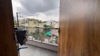 Balcony Image of 1000 Sq.ft 1 BHK Independent House for rent in Mahalakshmi Nagar Indore for Rs. 25000