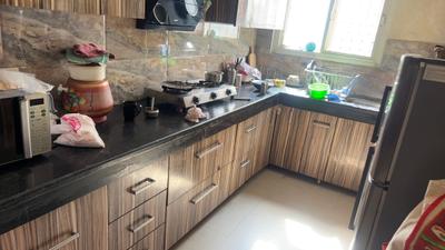 Kitchen Image of 1750 Sq.ft 3 BHK Apartment / Flat for sale in Maya Garden Phase 3, Bishanpura Zirakpur for Rs. 7000000