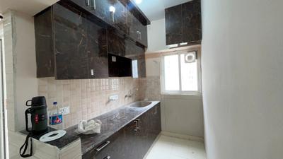 Kitchen Image of 585 Sq.ft 1 BHK Apartment / Flat for rent in Amrapali Dream Valley 2, Noida Extension Greater Noida for Rs. 17000