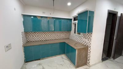 Kitchen Image of 900 Sq.ft 3 BHK Builder Floor for sale in Burari New Delhi for Rs. 4100000