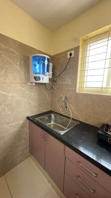 Kitchen Image of 510 Sq.ft 1 BHK Apartment / Flat for rent in S.G. Palya Bengaluru for Rs. 28999