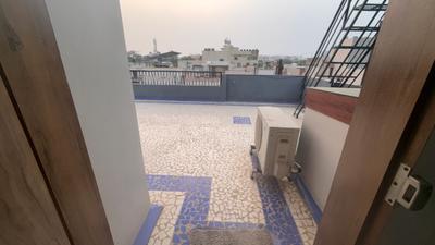 Terrace Image of 190 Sq.ft 1 RK Independent House for rent in Mahalakshmi Nagar Indore for Rs. 12000