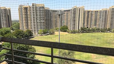 Image of 1850 Sq.ft 3 BHK Apartment / Flat for rent in Adani The Meadows, Shantigram, Ahmedabad for Rs. 44000
