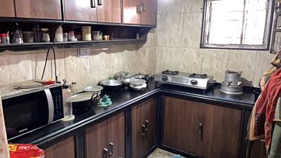 Kitchen Image of 980 Sq.ft 3 BHK Apartment / Flat for sale in Uttar Panchanna Gram Kolkata for Rs. 8000000