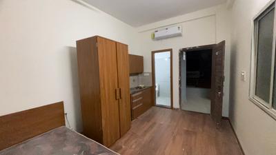 Bedroom Image of 350 Sq.ft 1 RK Studio for rent in Jakhya Indore for Rs. 14500