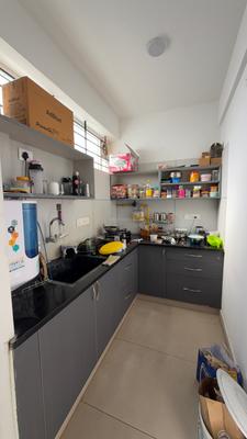 Kitchen Image of 650 Sq.ft 1 BHK Builder Floor for rent in HSR Layout Bengaluru for Rs. 35000