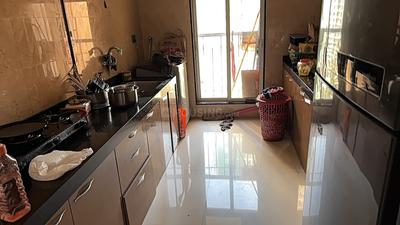 Kitchen Image of 790 Sq.ft 2 BHK Apartment / Flat for sale in Kaustubh Sun And Moon Chs Ltd Bldg No 12 And 13, Borivali East Mumbai for Rs. 18000000